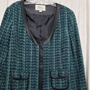 Hinge blaizer green size 1